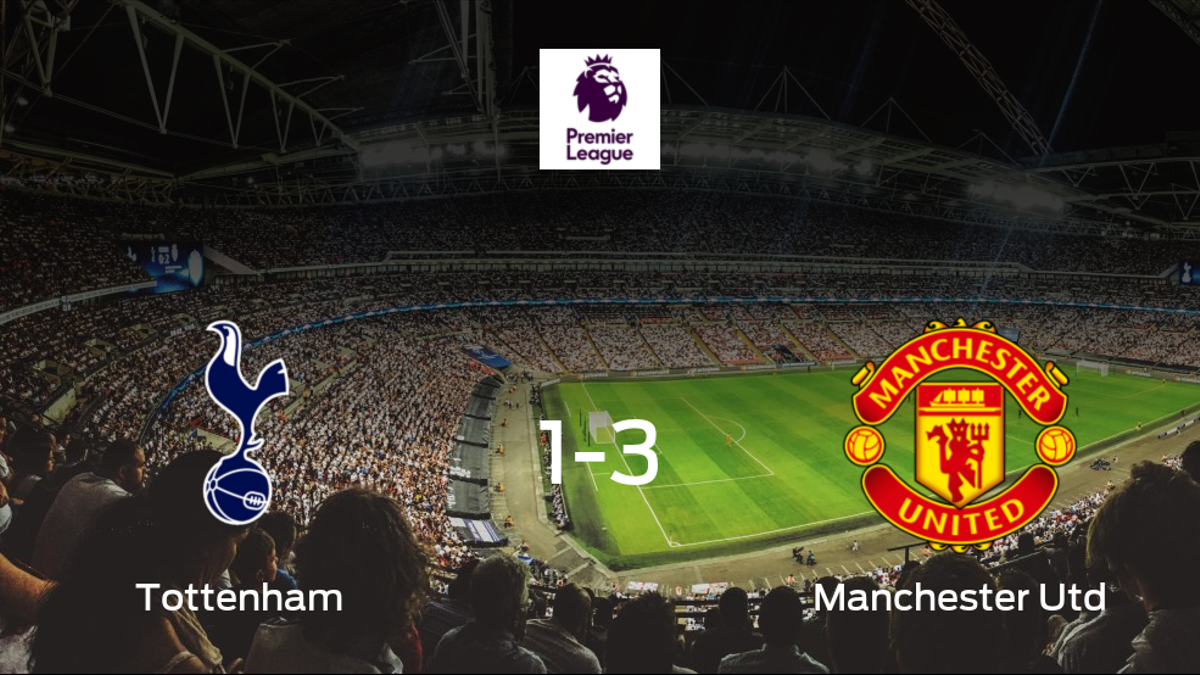 El Manchester United se lleva tres puntos a casa después de vencer 1-3 al Tottenham Hotspur