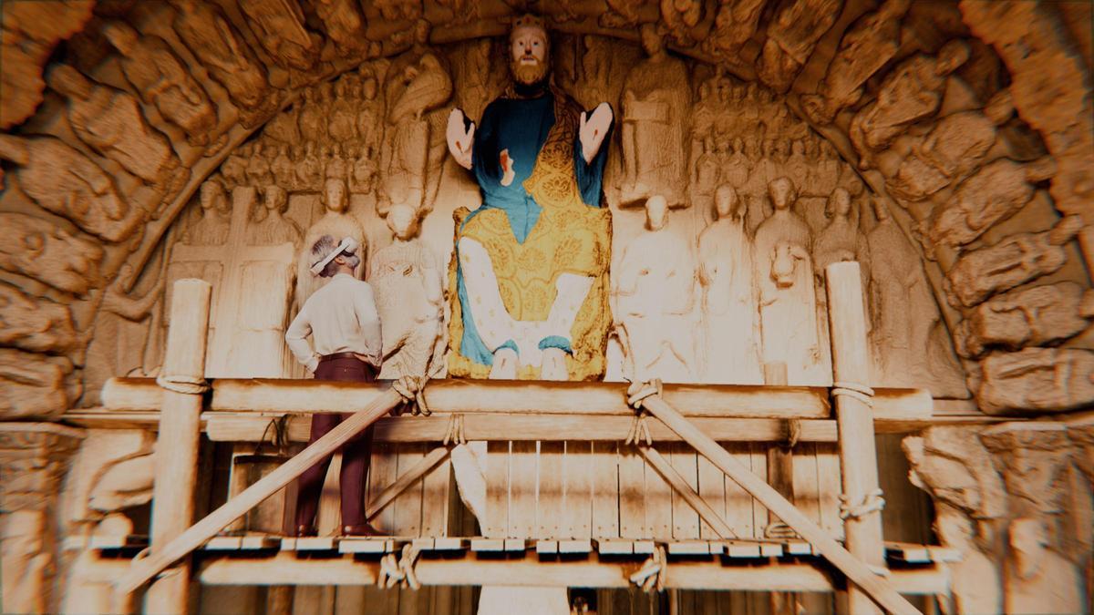 Así es 'Compostella Expeditio', la experiencia inmersiva que permite viajar 800 años atrás y recorrer el Santiago medieval