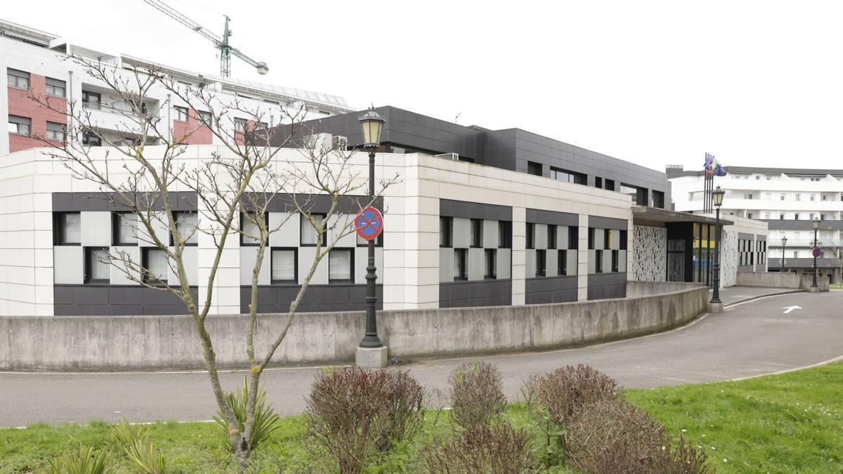 La fachada del Vivero de Ciencias de Salud de La Corredoria