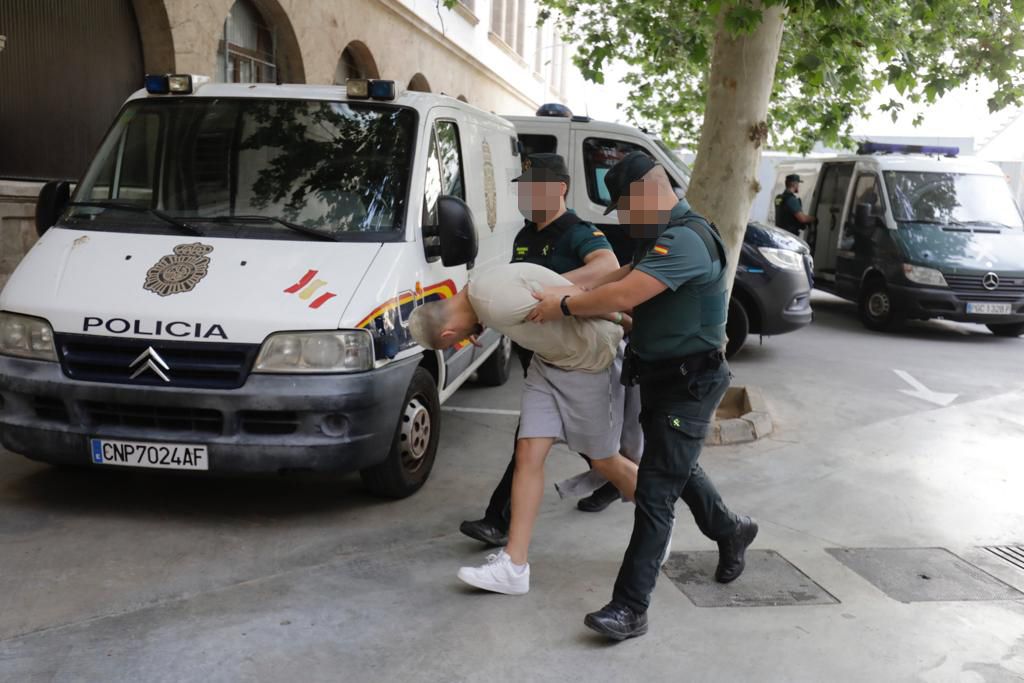 Diez detenidos por la Guardia Civil por la reyerta multitudinaria en Magaluf