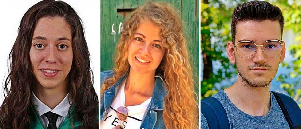 De izquierda a derecha: Eva Salvado, Sandra Pichel y Joaquín Vila