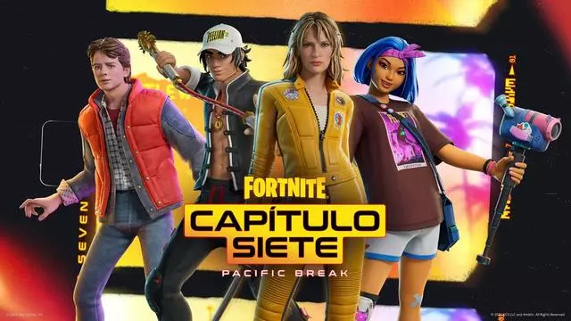 Todas las novedades de Fortnite Capítulo 7 Pacific Break, que se traslada a la Costa Dorada