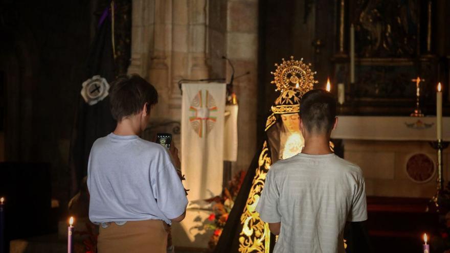 Jesús Nazareno celebra el I aniversario de la Coronación de la Virgen de la Soledad de Zamora