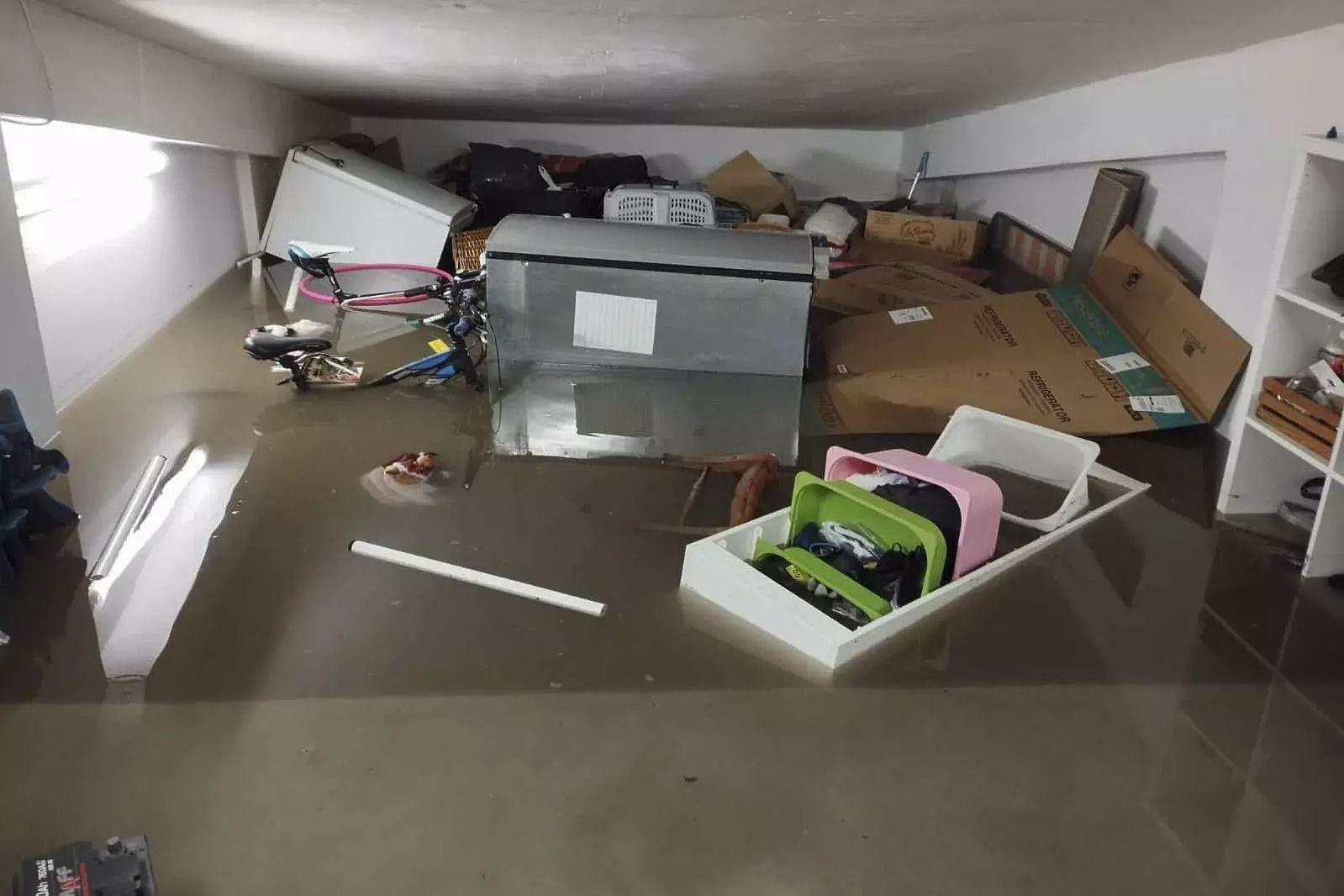 La borrasca Claudia siembra el caos en Córdoba