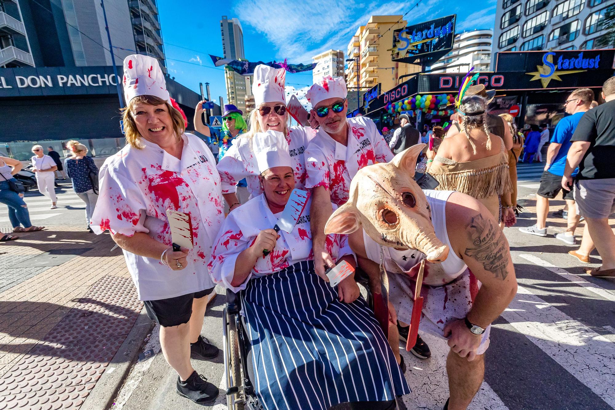 La "Fancy Dress" llena de disfraces Benidorm