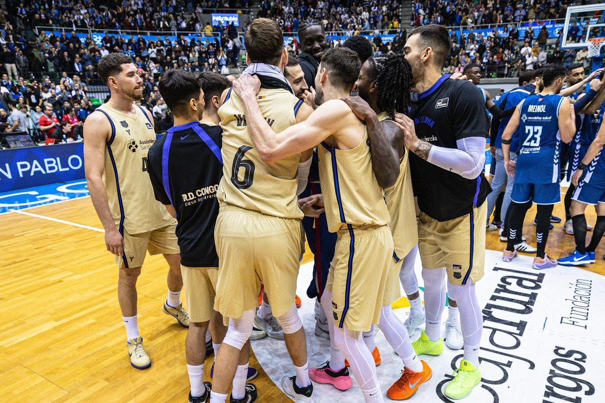 El Barça quiere remontar el vuelo en la Euroliga tras su ajustada victoria en la pista del San Pablo Burgos