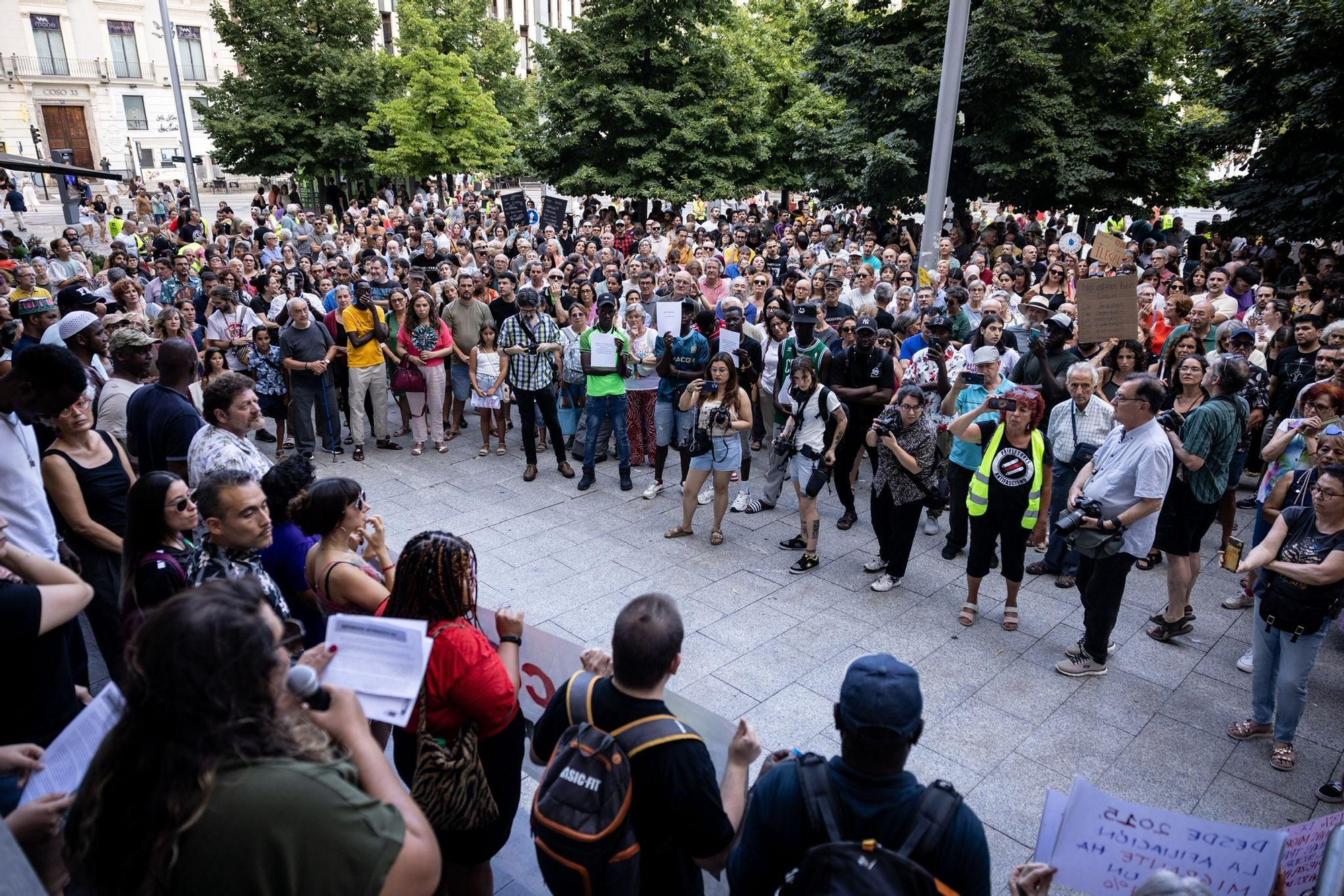 En imágenes | Manifestación en contra del racismo en Zaragoza