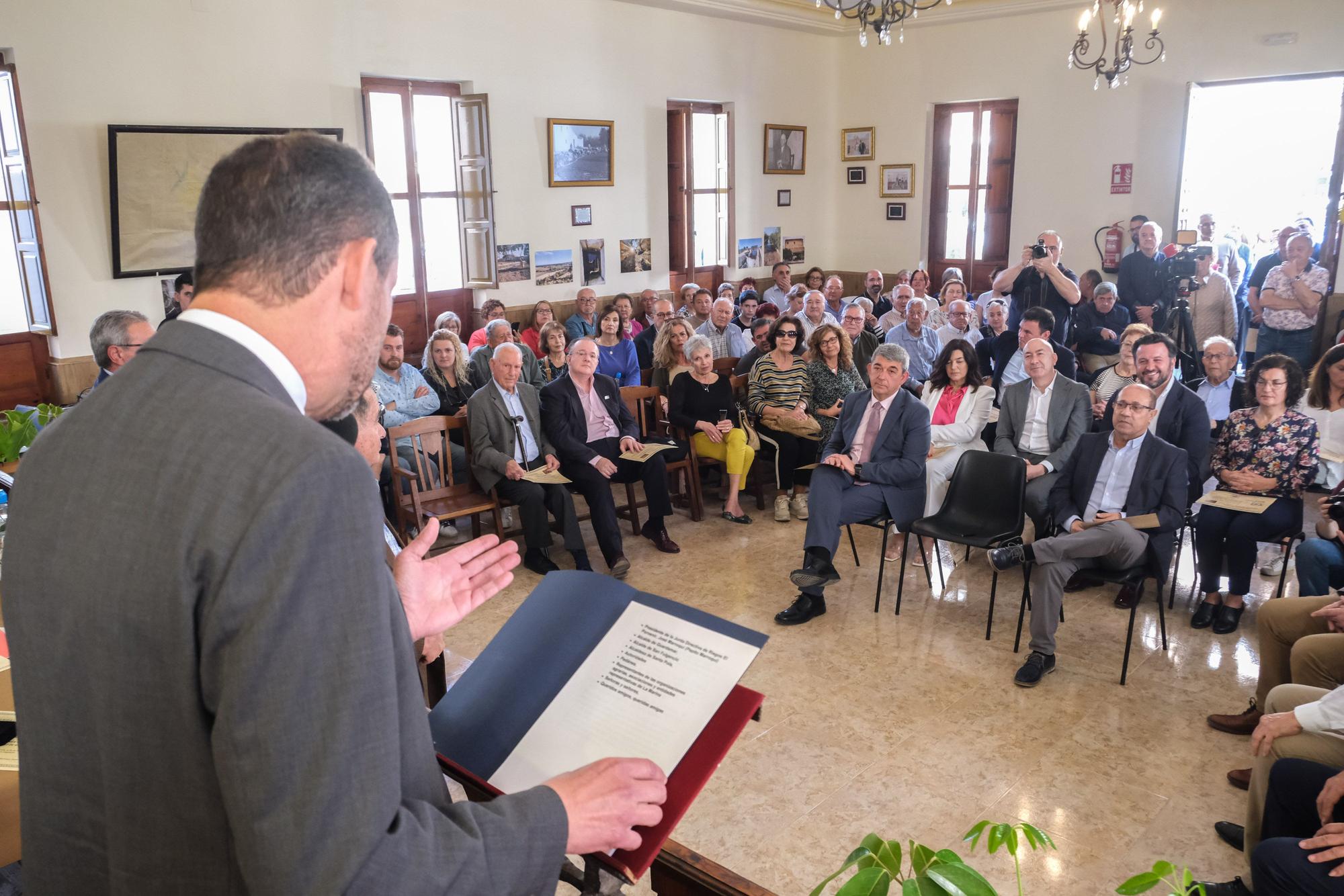 El alcalde de Elche anuncia la concesión de la medalla de plata del Bimil.lenari a Riegos El Porvenir