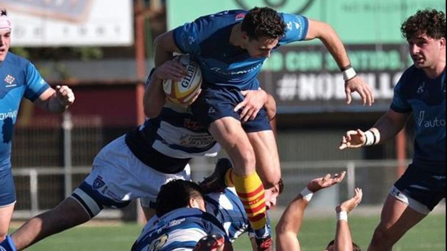 El Huesitos La Vila cae ante la UE Santboiana en su primer partido del año (38-12)