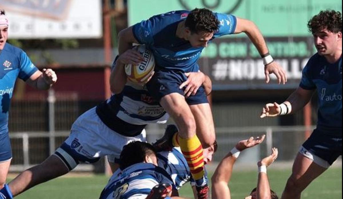 Partido entre la UE Santboiana y el Huesitos La Vila.