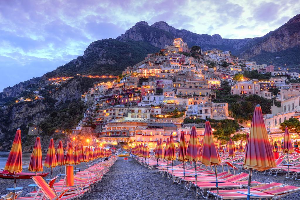 Positano, emblema de la costa amalfitana.