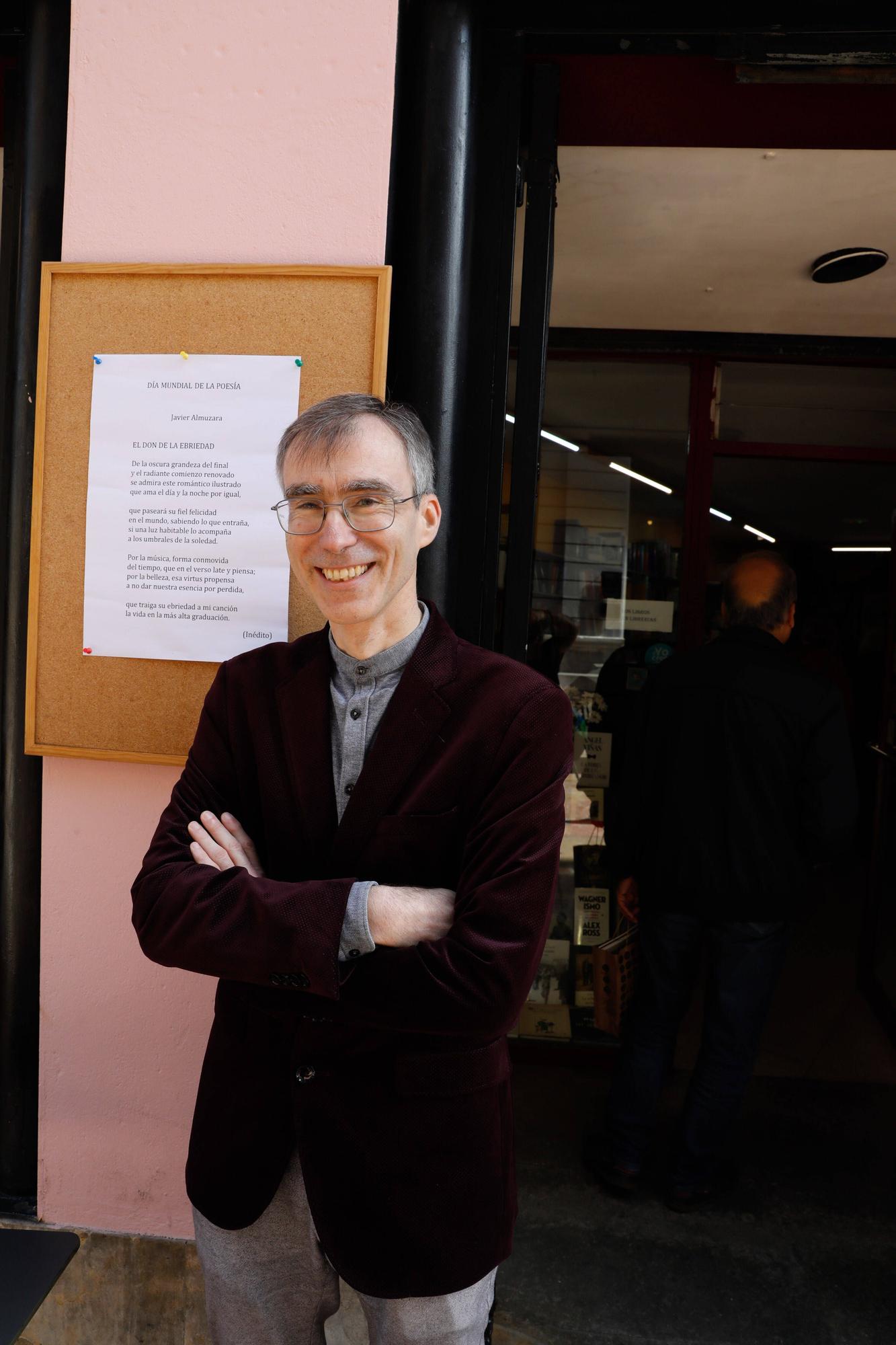 Últimos versos en la librería Polledo