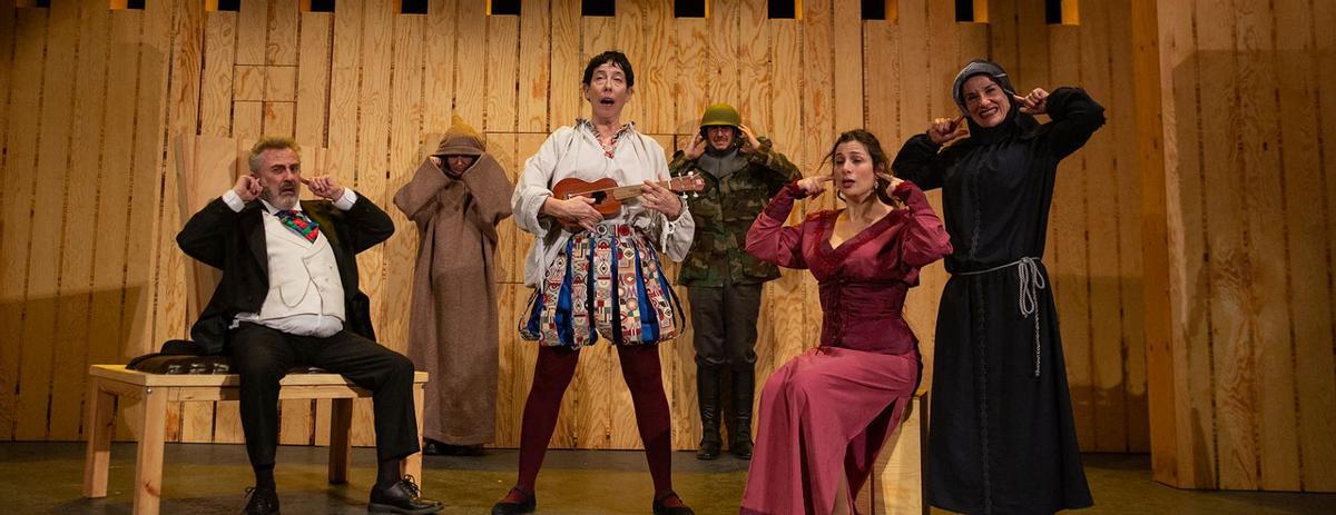 Una imagen de la versión de Paco Mir de 'La venganza de Don Mendo'