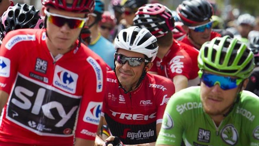 Contador, el único capaz de aguantar el ritmo de Froome