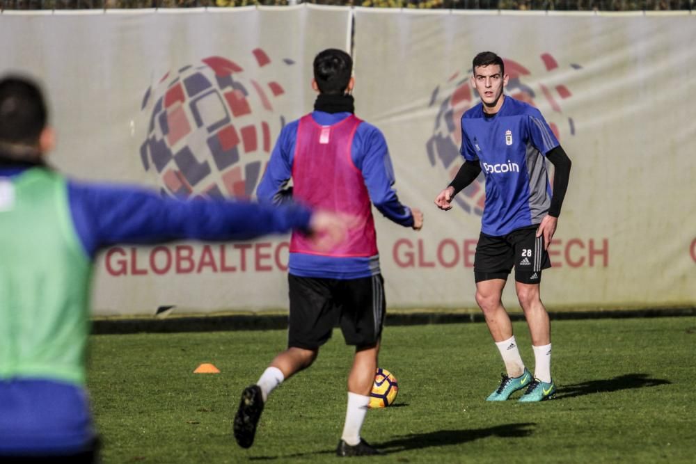 Entrenamiento del Real Oviedo