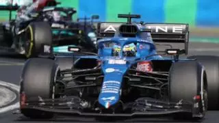 La bestial defensa de Alonso a Hamilton en Hungría