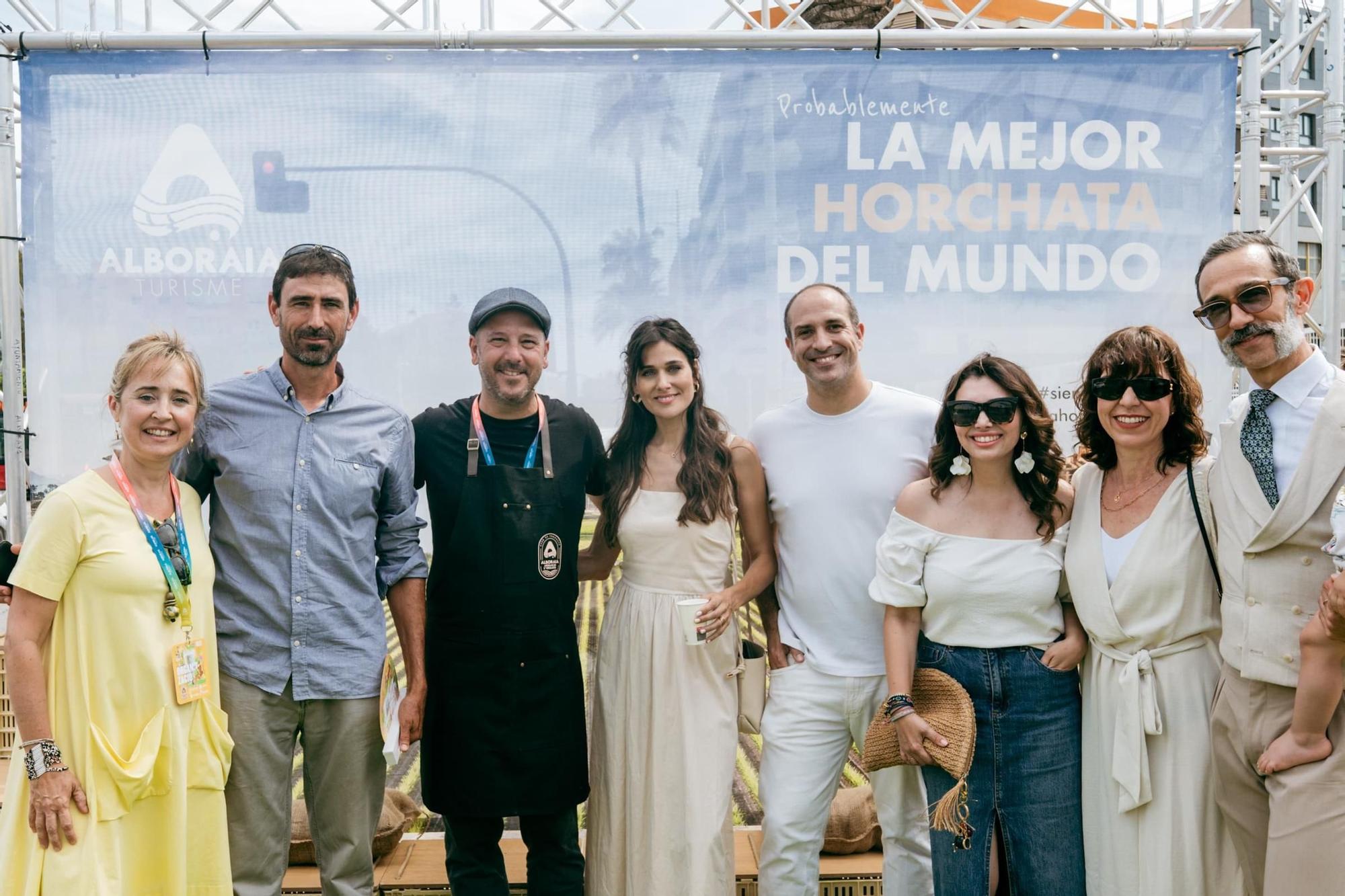 Ana Mansergas, Francesc  de Borja Espinosa Bayarri, Lluís Penyafort, Iris Lezcano, Mavi Trapos, Daqui Divino, Joan Ruiz y Lluís Penyafort..jpg