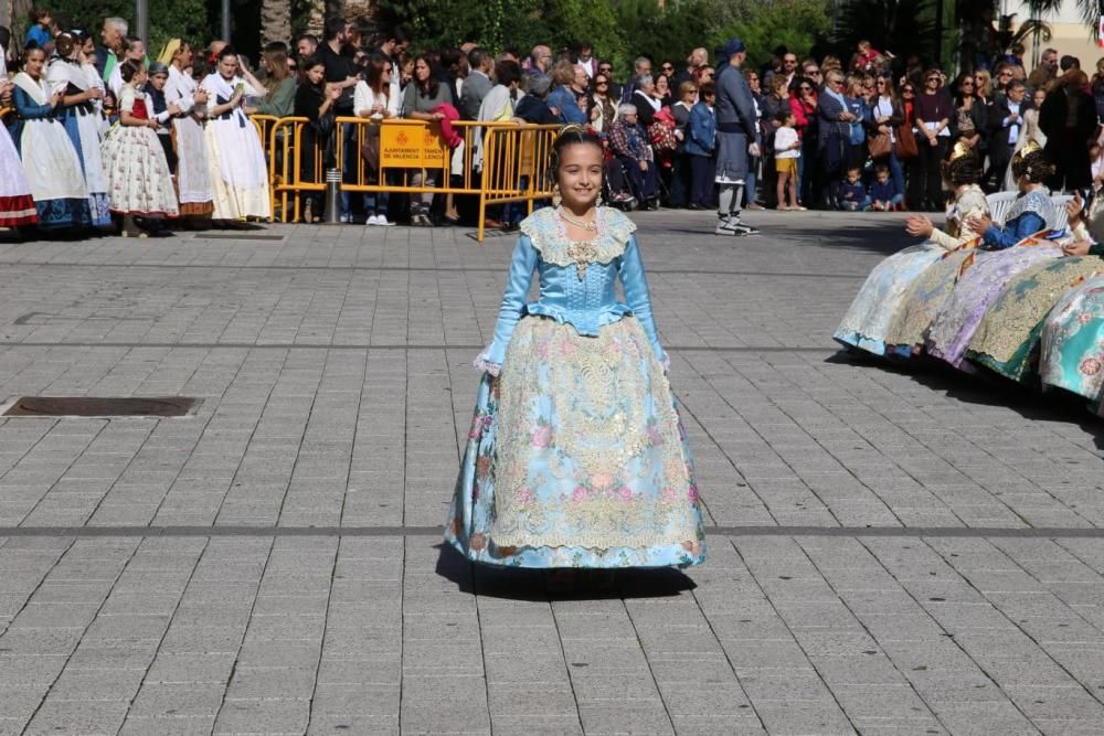 Homenaje a la Senyera de las fallas del Marítimo