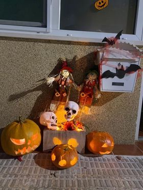 GALERÍA | Así viven Halloween en este barrio de Torres de Carrizal