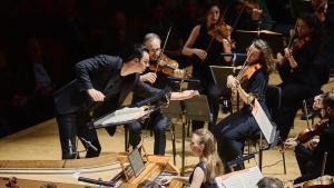 Una imagen de un concierto de Teodor Currentzis en el Auditori de Barcelona