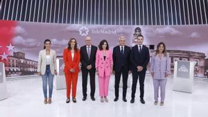 Participantes en el debate de Telemadrid.