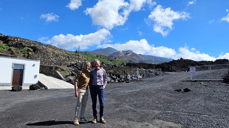 Calleja y Duque, los &quot;primeros ojos&quot; que ven el delta sumergido del volcán Tajogaite