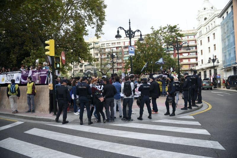 Concentración antitaurina el domingo en la plaza del Portillo de Zaragoza