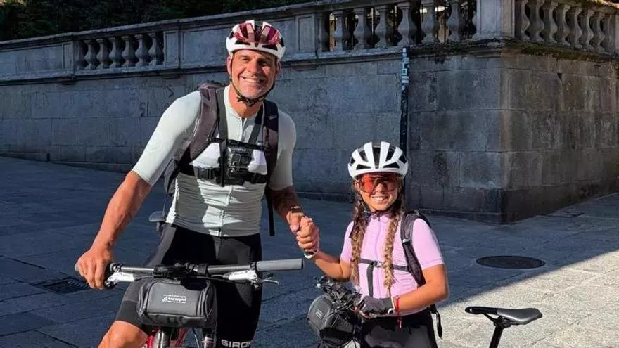 "Ha sido una de las mejores experiencias de mi vida": Óscar Pereiro conquista el Camino con su hija Catalina