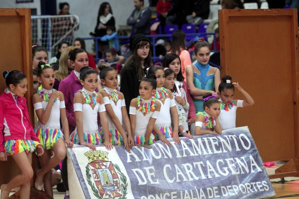 Campeonato de gimnasia rítmica en Cartagena