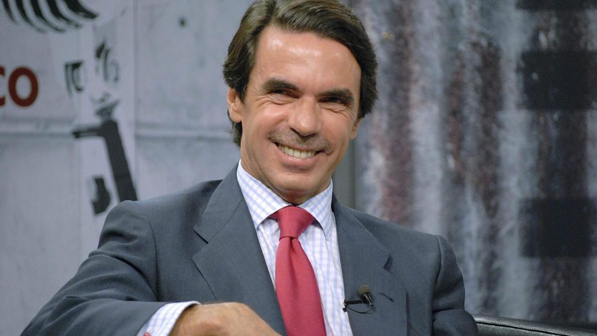 El expresidente José María Aznar.