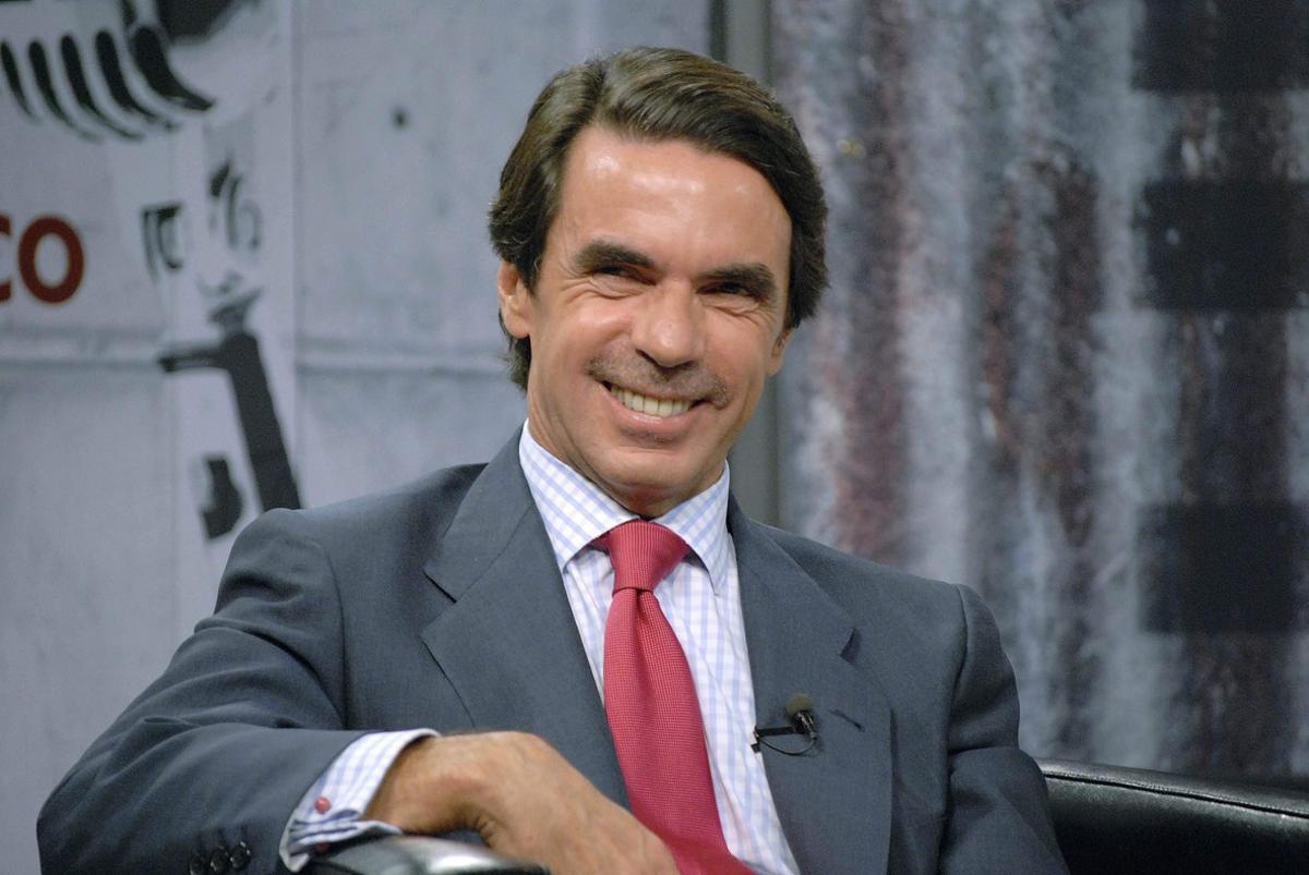 El expresidente José María Aznar.