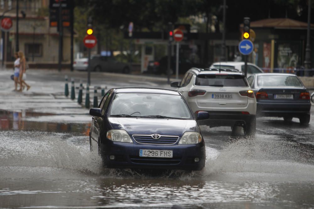 La gota fría llena la Comunitat Valenciana de agua