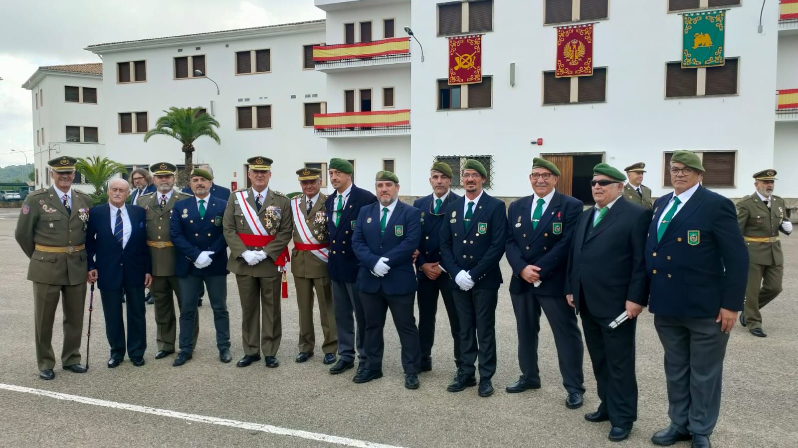 La Infantería rinde homenaje a su patrona