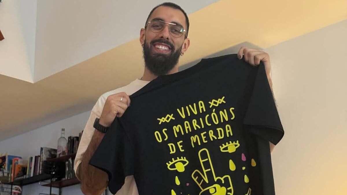 El futbolista compostelano Borja Iglesias