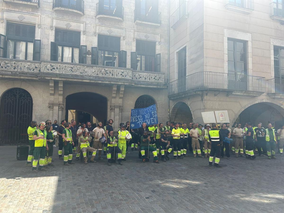 Les imatges de la protesta