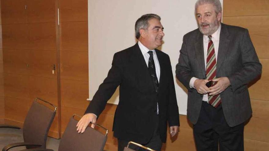 Juan Emilio Antón y Agustín Álvarez, responsables de Sanidad.