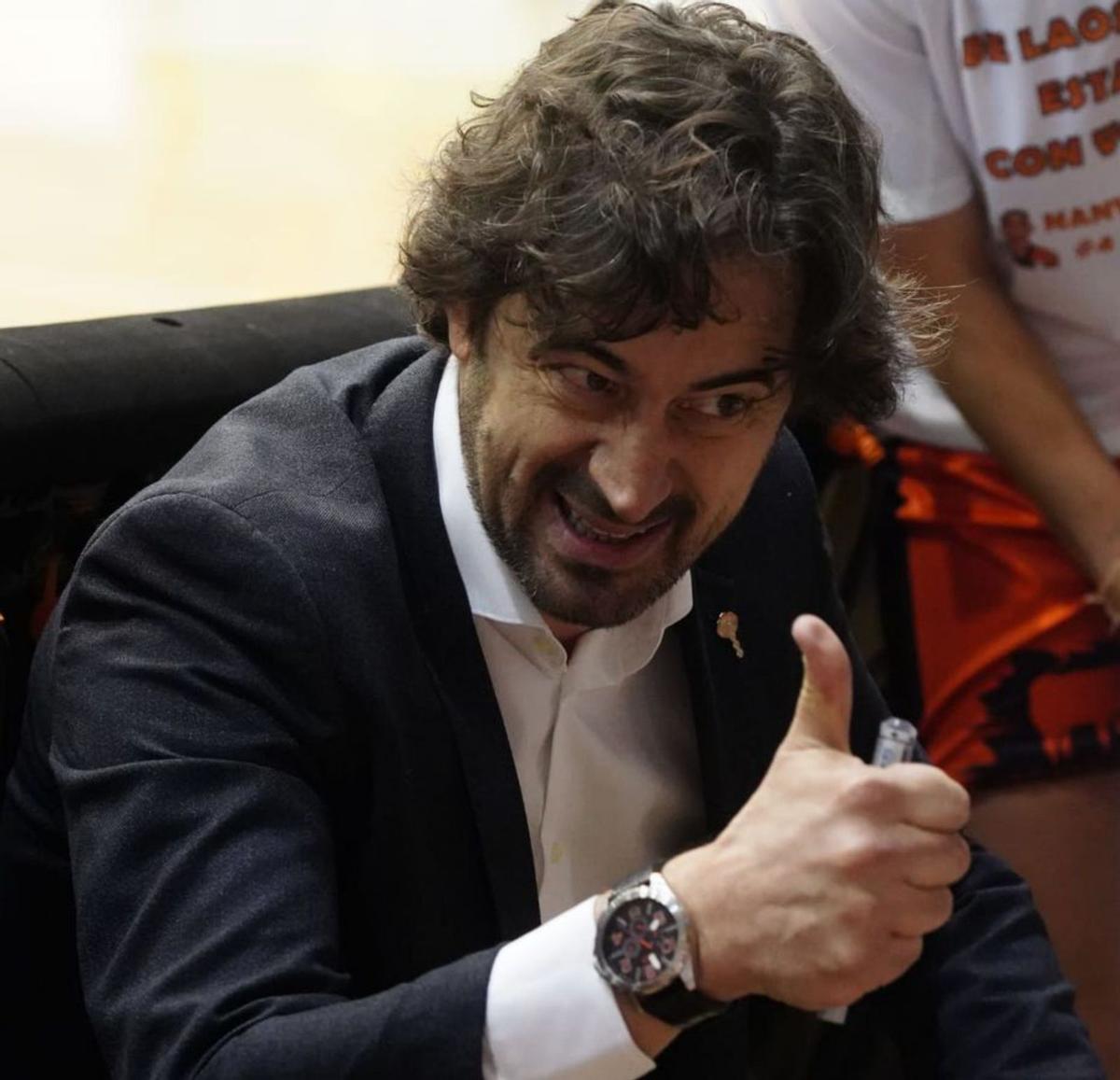 Ricardo Vasconcelos, entrenador del Recoletas Zamora. | LOZ