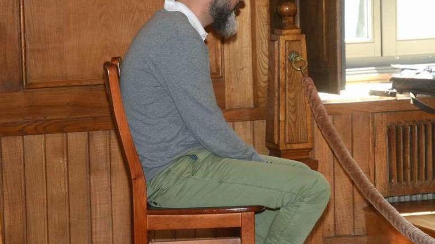 David Oubel, durante el juicio oral.