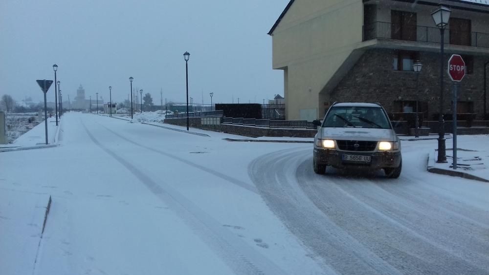 El temporal també arriba a Cerdanya i Alt Urgell