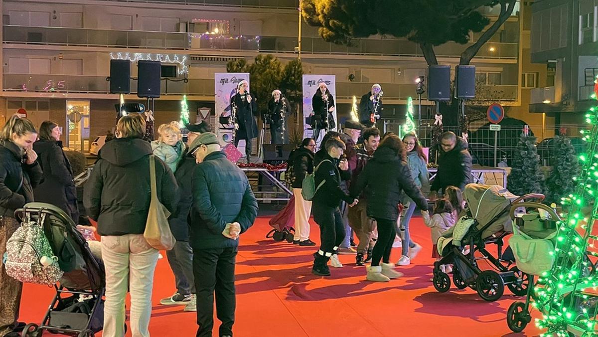 Concert a la II Fira EnNadala’t de Blanes.