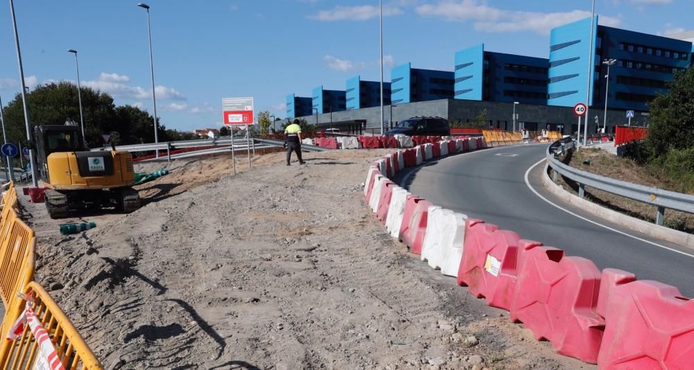 Vigo habilita el acceso desde Clara Campoamor al parking gratuito del Cunqueiro