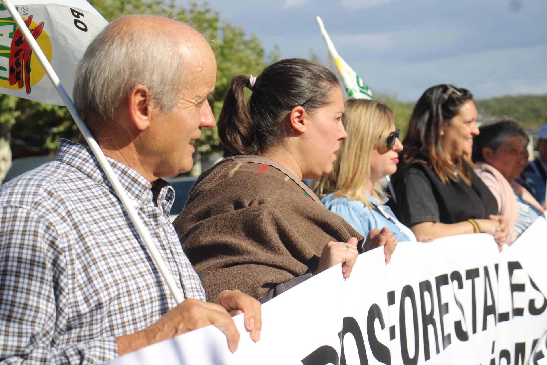 GALERÍA | Protesta en Sanabria por los incendios