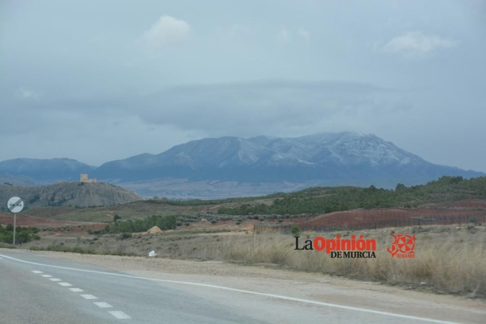 Nieve en el Altiplano murciano