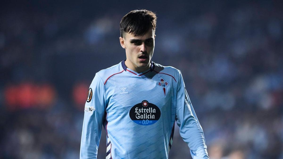 Miguel Román, futbolista del Celta