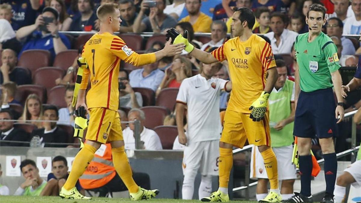 Los dos guardametas seguirán en el Barça