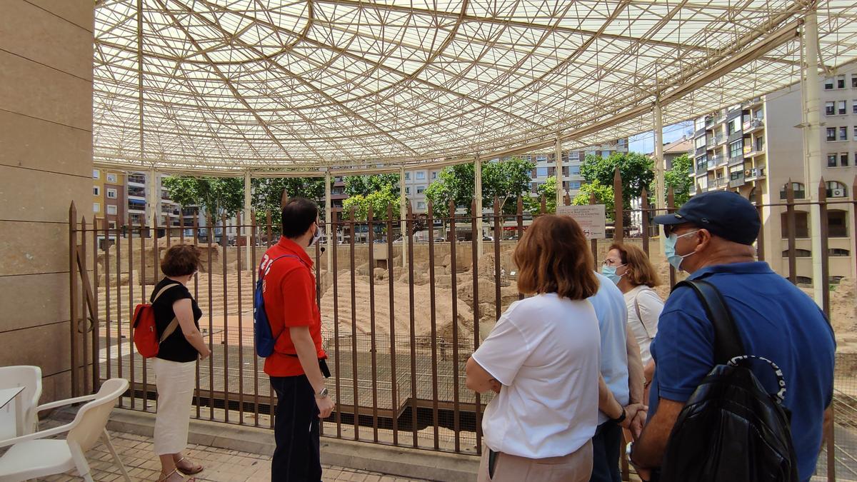 Diferentes enclaves de la ruta por el Casco Histórico de Zaragoza