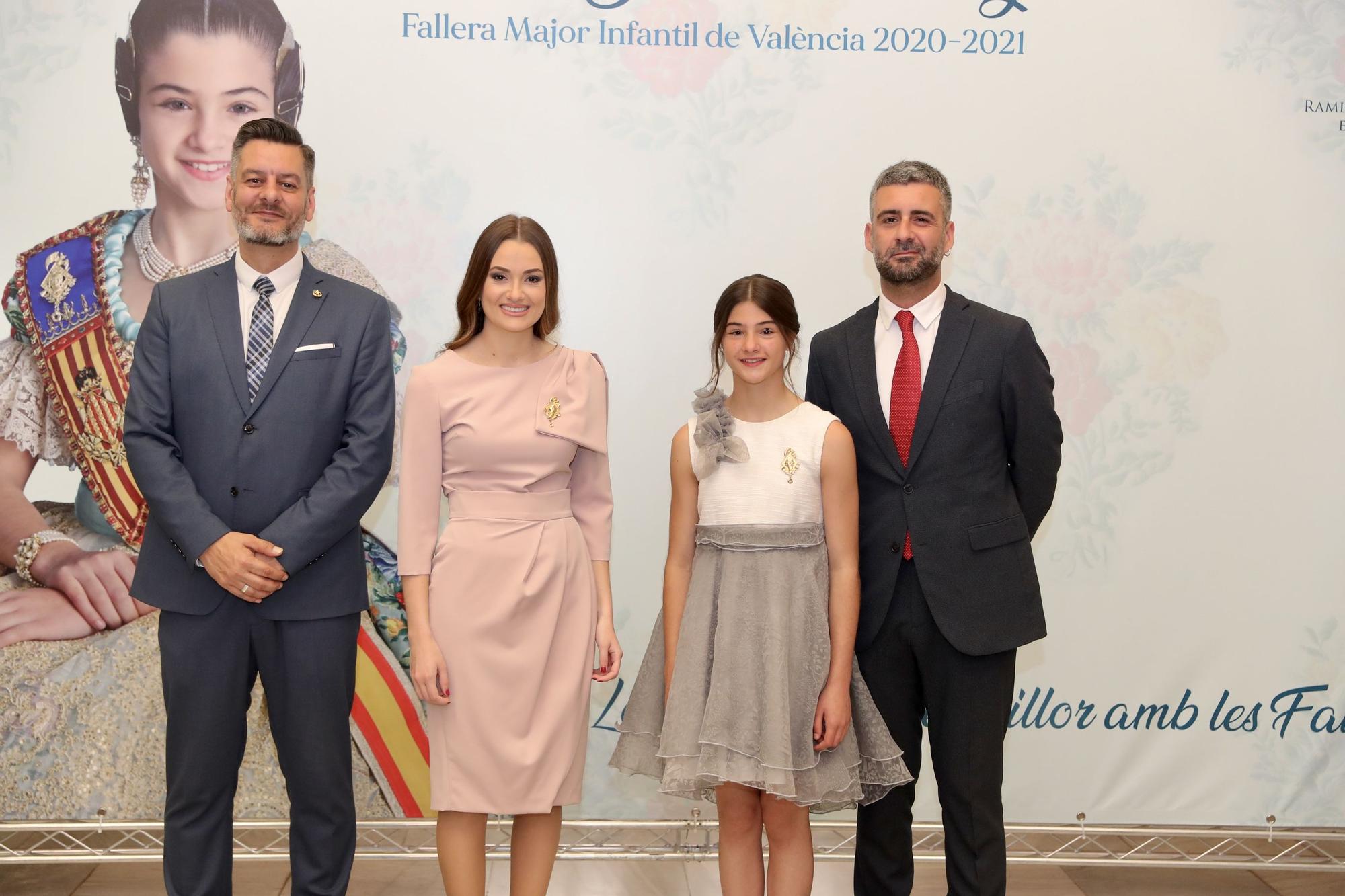 El homenaje a Carla García, fallera mayor infantil de València 2020 y 2021, en imágenes