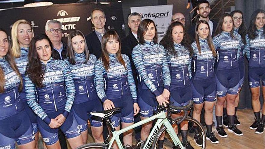 El Massi-Tactic serà el primer equip ciclista femení català de categoria professional