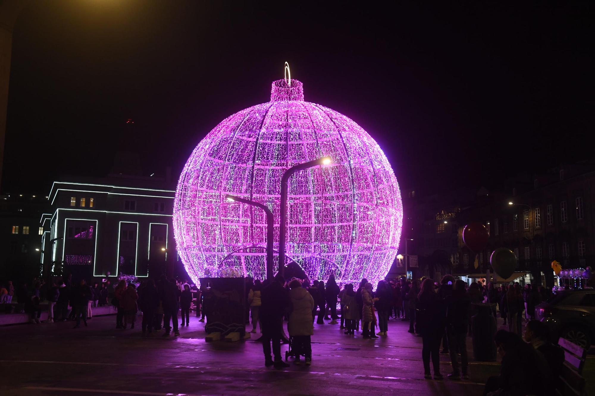 A Coruña enciende la Navidad