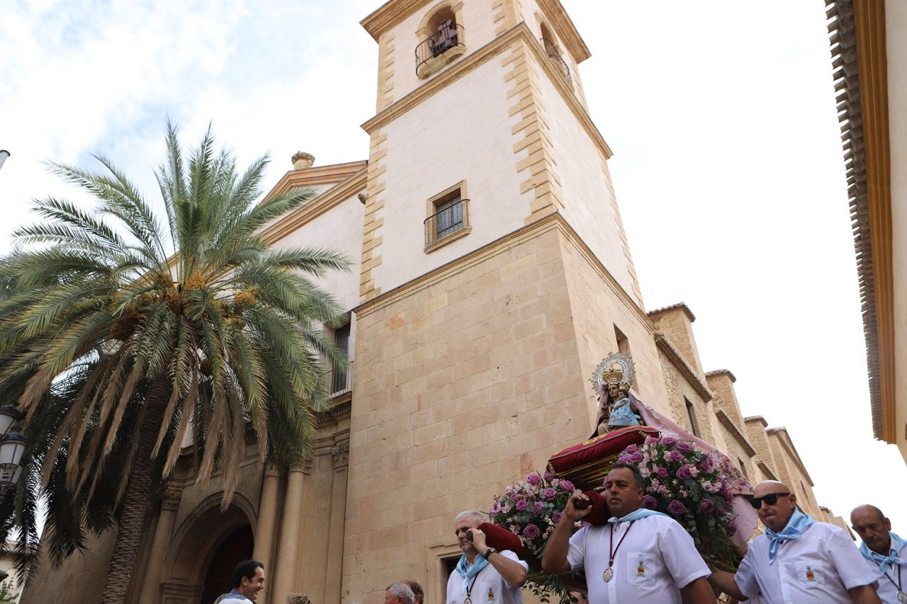 El regreso de la Virgen de las Huertas a Lorca por Feria, en imágenes